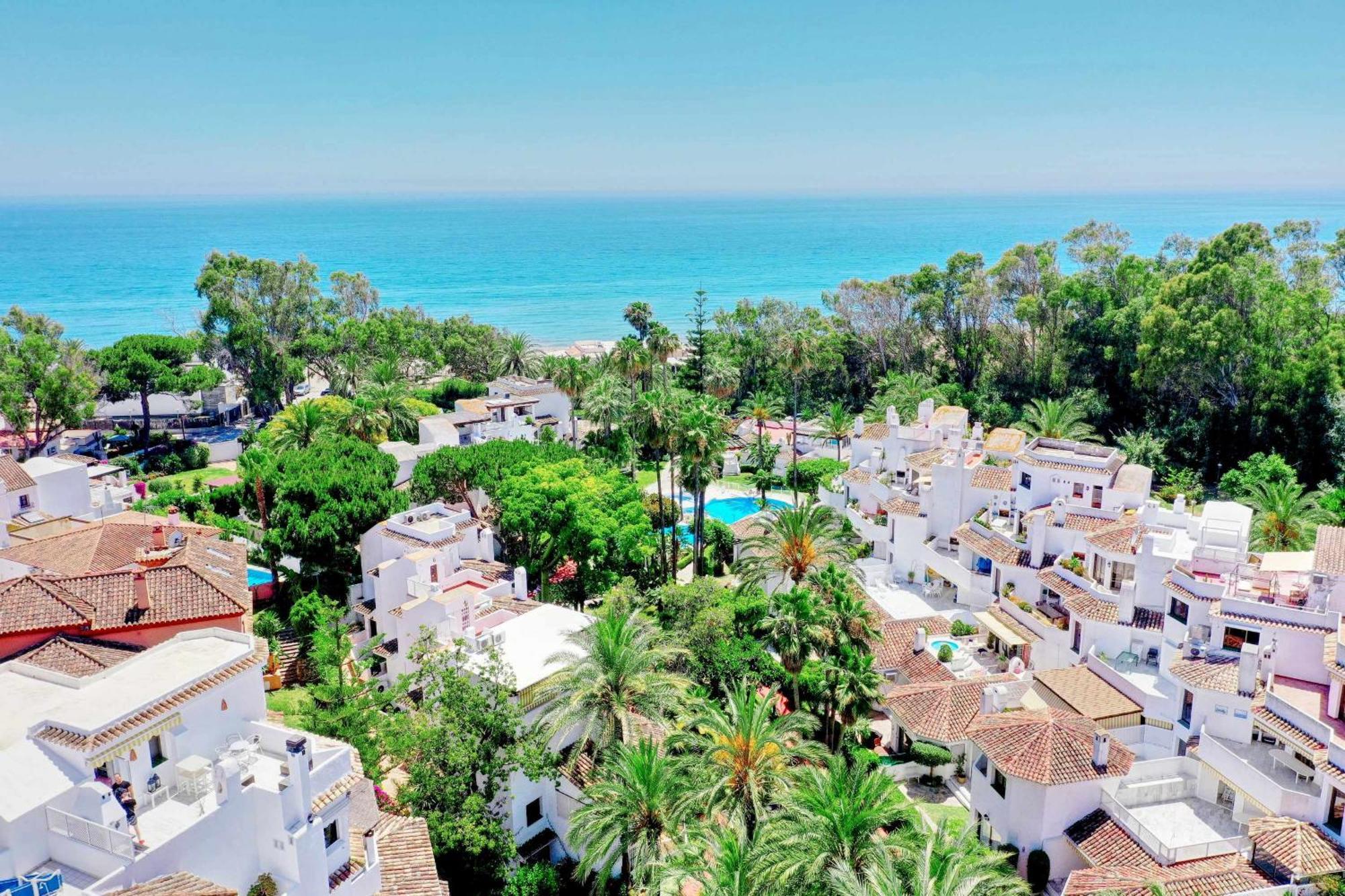1104 First Line Beach Apartment Golden Beach Pool Marbella Exterior photo